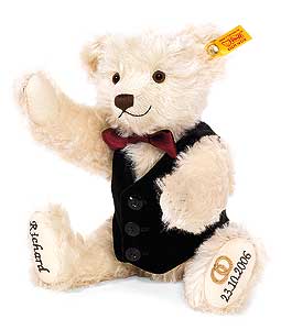 Steiff Personalised Teddy Bear Groom 001970