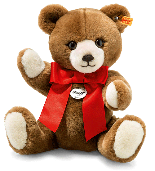 Steiff Petsy Caramel Teddy Bear With Free Gift Box 012402