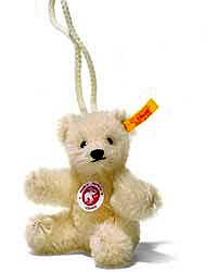 Steiff mohair teddy hanger 027895