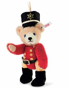 Steiff Teddy bear nutcracker ornament 034244