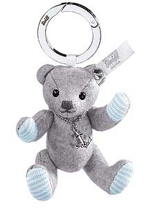 Steiff Selection Felt Teddy Bear Keyring - EAN 035449