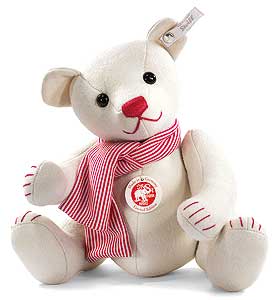 Steiff White Felt Teddy Bear EAN 035821