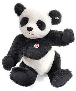 Steiff PANDA TED Classic Teddy Bear 036484