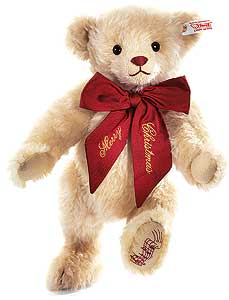 Steiff Christmas Musical Teddy Bear EAN 036699