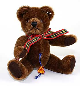 Nostalgie Teddy by Clemens 05513-brown