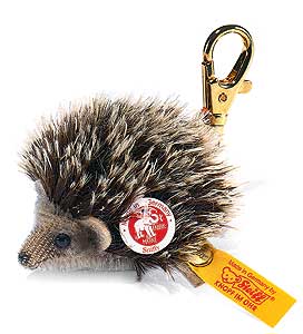 Steiff SNIFFY Hedgehog keyring 056031