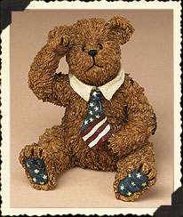 Yankee Doodlebear Stars & Stripes Forever Boyds Resin 2277921