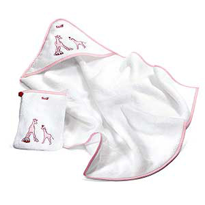 Steiff Little Circus Giraffe Bath Set - 235986