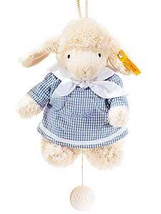 Steiff Sweet Dreams Lamb Music Box - Blue 237324