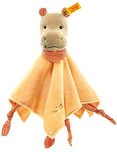 Steiff MOCKYLI Hippo Comforter 28cm (Apricot)  - 237751
