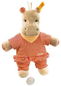 Steiff MOCKYLI Hippo Music Box 20cm 237782