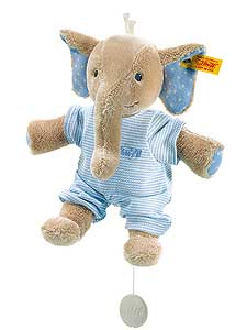 Steiff TRAMPILI Elephant music box 237904