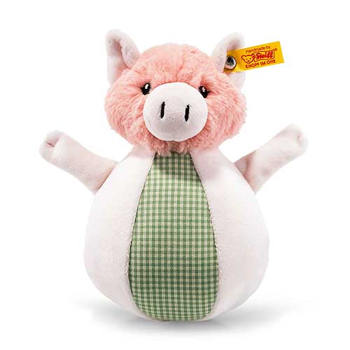 Steiff Piggilee Pig Roly Poly Toy 240966
