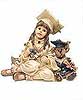 Lisa with Plato by Boyds 3550