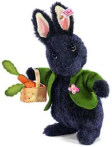 Steiff Black Rabbit  Beatrix Potter EAN 663451