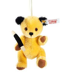 Steiff Sooty Teddy Bear Ornament EAN 664328