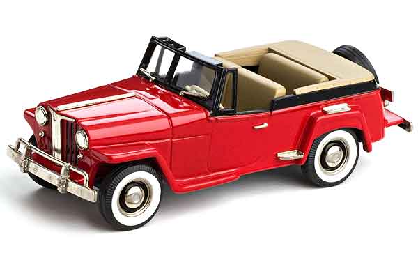 1948 Willys Overland Jeepster-Roadster BRK161 - Brooklin Models