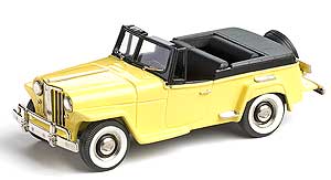 1948 Willys Overland Jeepster BRK161A - Brooklin Models
