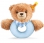 Steiff Sleep Well Bear Grip Toy - Blue 239601 - view 1
