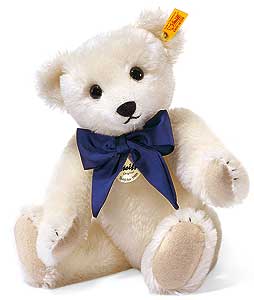 steiff bear white