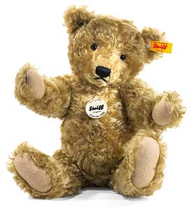 Steiff 1920 Replica Classic 25cm Brass Teddy Bear with FREE Gift Box 000713