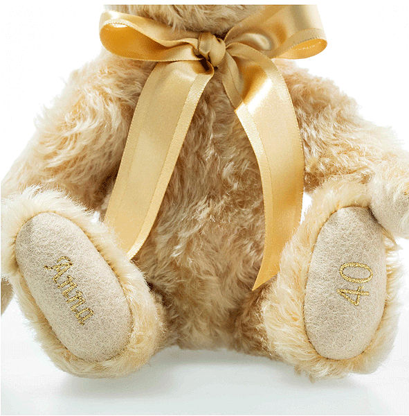 Steiff Jubilee Personalised Teddy Bear 001697 | Ashby Bears UK