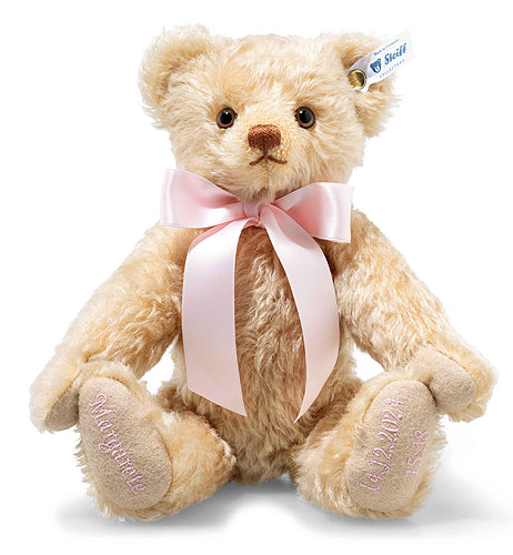 Steiff Personalised Teddy Bear 001703-PINK