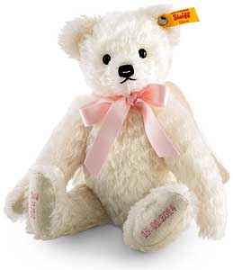 Steiff Personalised Guardian Angel Teddy Bear - Pink 001710