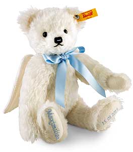 Steiff Personalised Guardian Angel Teddy Bear - Blue 001734