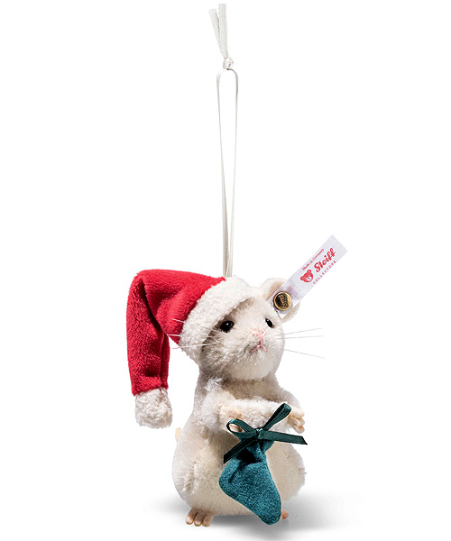 Steiff Christmas Mouse Ornament 005800