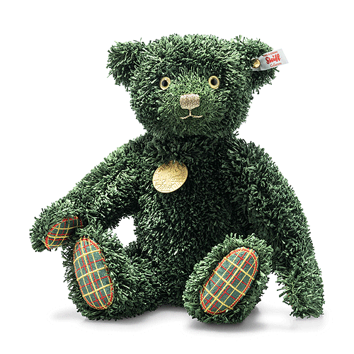 Steiff Green Christmas Teddy Bear 006036