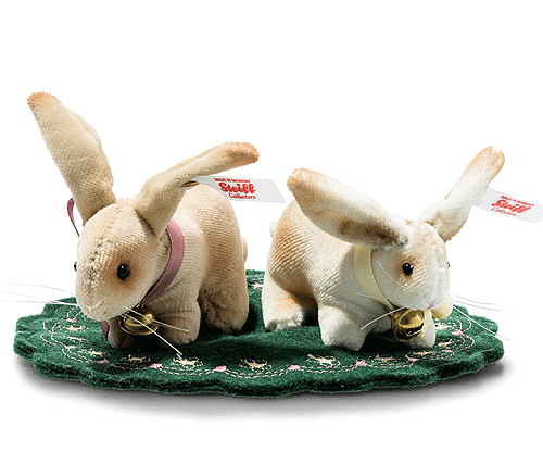 Steiff Rabbit Pin Cushion Set 006128