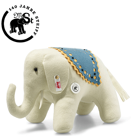 Steiff 140th Anniversary Little Felt Elephant 006173