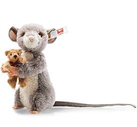 Steiff Maggy Mouse with Teddy Bear 006395