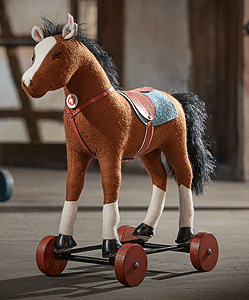 Steiff Friedhelm's Horse on Wheels 006838