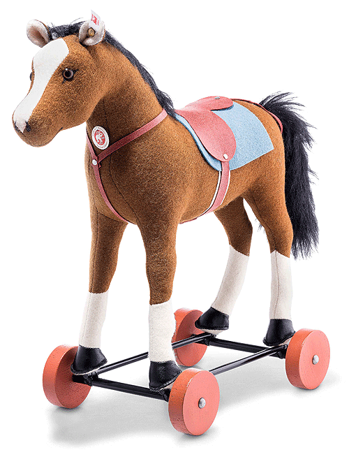 Steiff Friedhelm's Horse on Wheels 006838