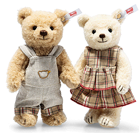 Steiff Ben and Mila Sibling Teddy Bear Set 007170