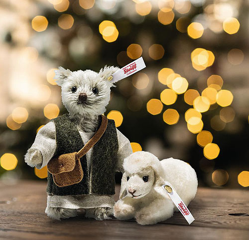 Steiff Shepherd with Lamb Set 007460