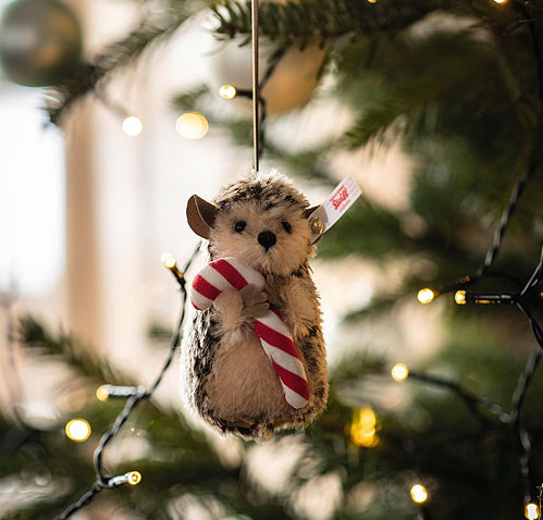 Steiff Hedgehog Ornament 007491
