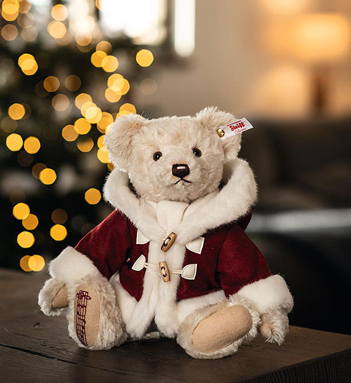 Steiff Kris Christmas Musical Teddy Bear 007507