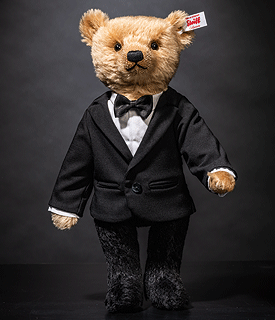 Steiff James Bond 60th Anniversary Teddy Bear 007606