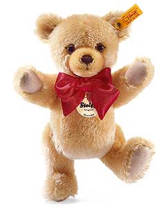 Classic 25cm Mohair blond growling teddy bear by Steiff 011719