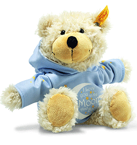 Steiff 23cm Charly Love You Teddy with Hoody 012334