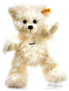 LIZZY Dangling White Teddy Bear by Steiff 012723