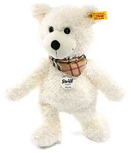 CHARLY 30cm white Dangling Teddy Bear by Steiff 012969