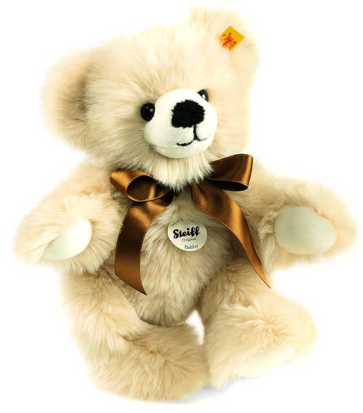 Steiff Bobby Dangling 30cm Cream Teddy Bear 013461