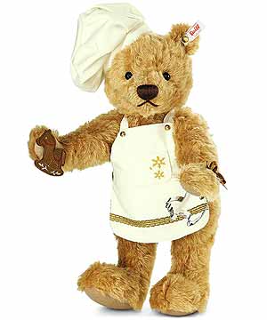Steiff Baker Teddy Bear 021244 Steiff Baker Teddy Bear 021244