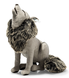Steiff Howling Wolf 025020