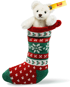 Steiff Mini Teddy Bear in Sock 026768