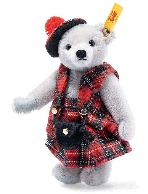 Steiff Great Escapes Edinburgh Bear in Gift Box 026911